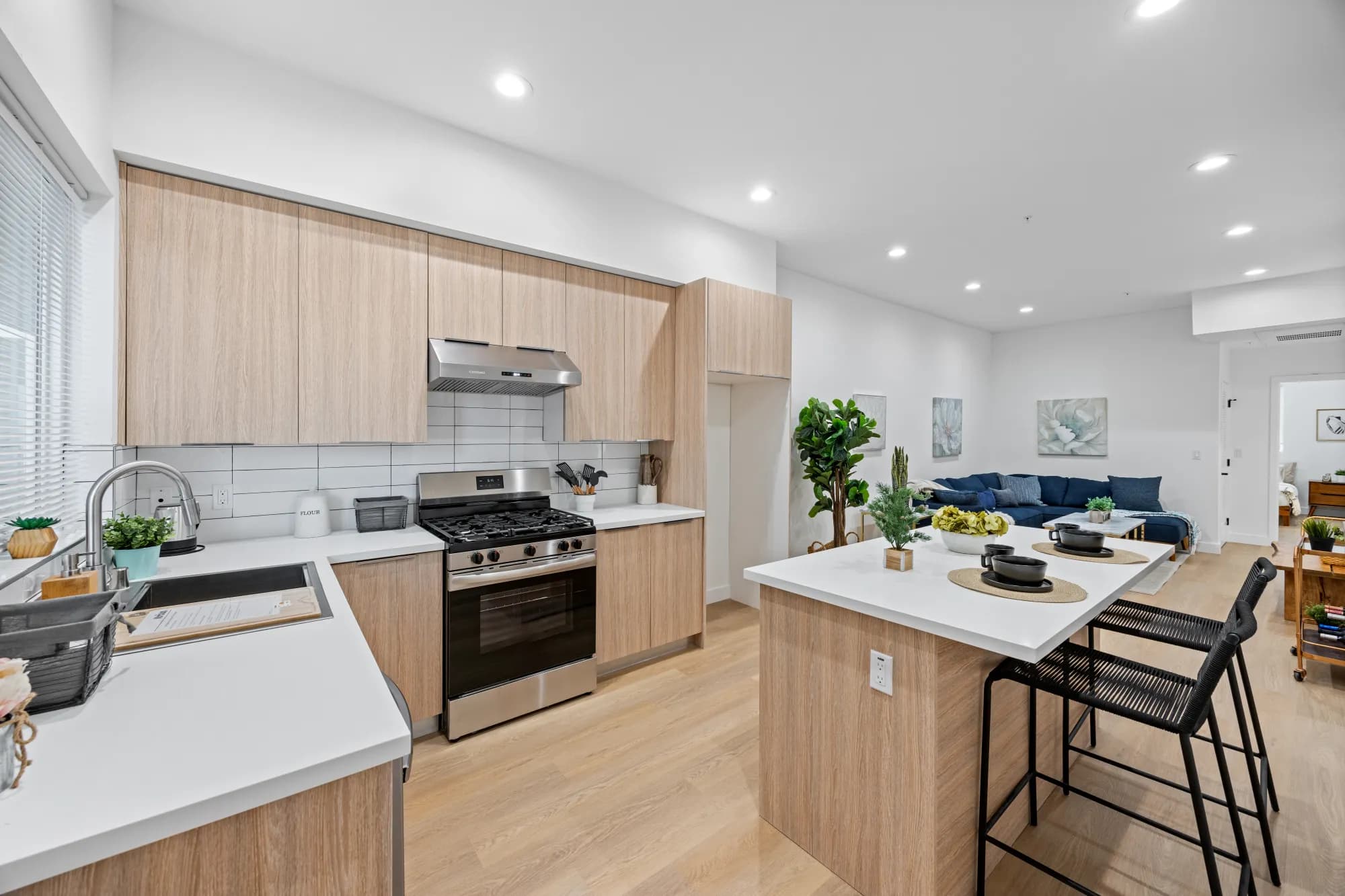 Kitchen & Living